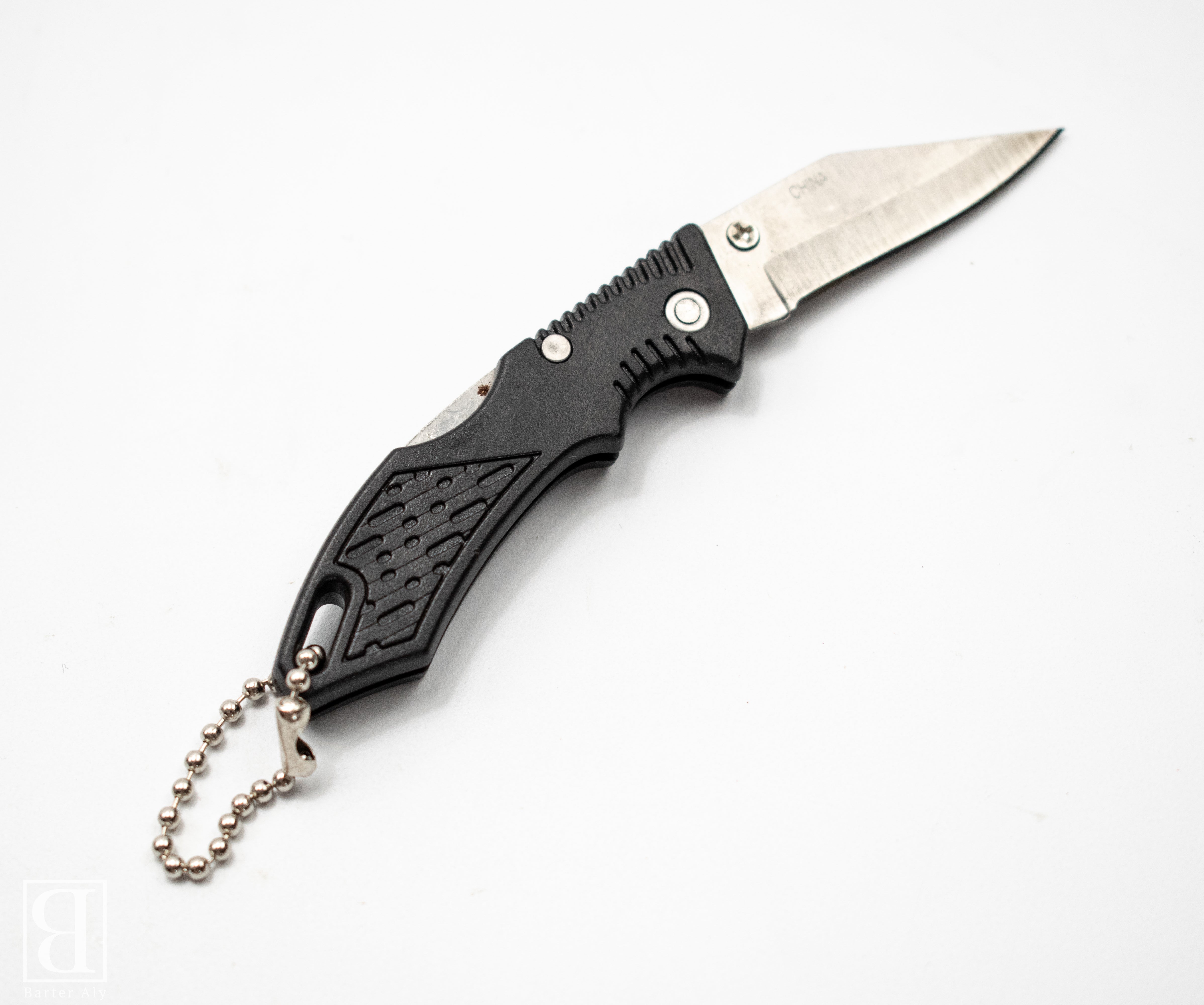 Knife Used Lot Pocket Knife Small Black Set of 9 1 1/2 Inch Blade 2 1/2 Handle
