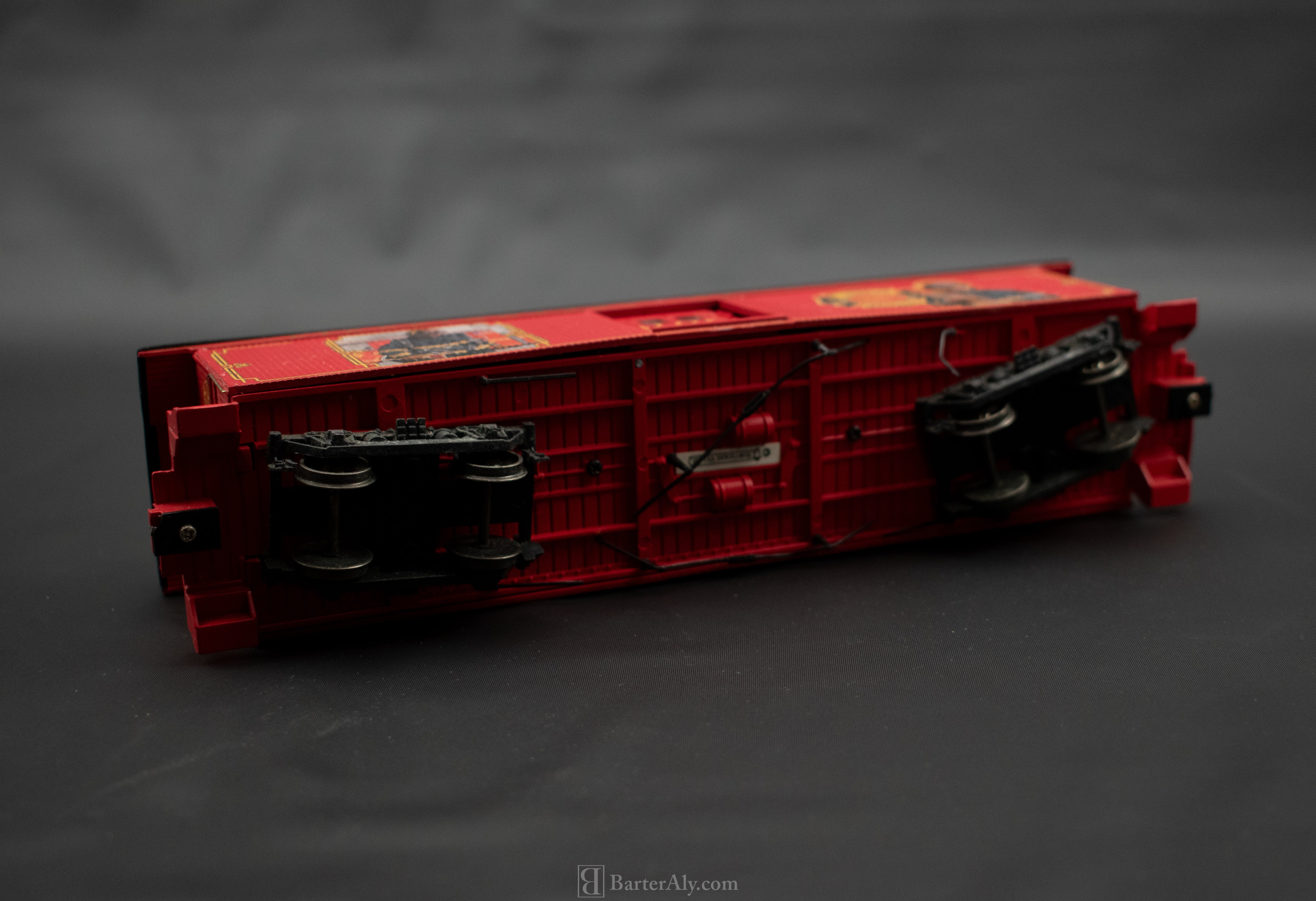 Fire Fighters of America Red Model Train  Hawthorne Village 6inch