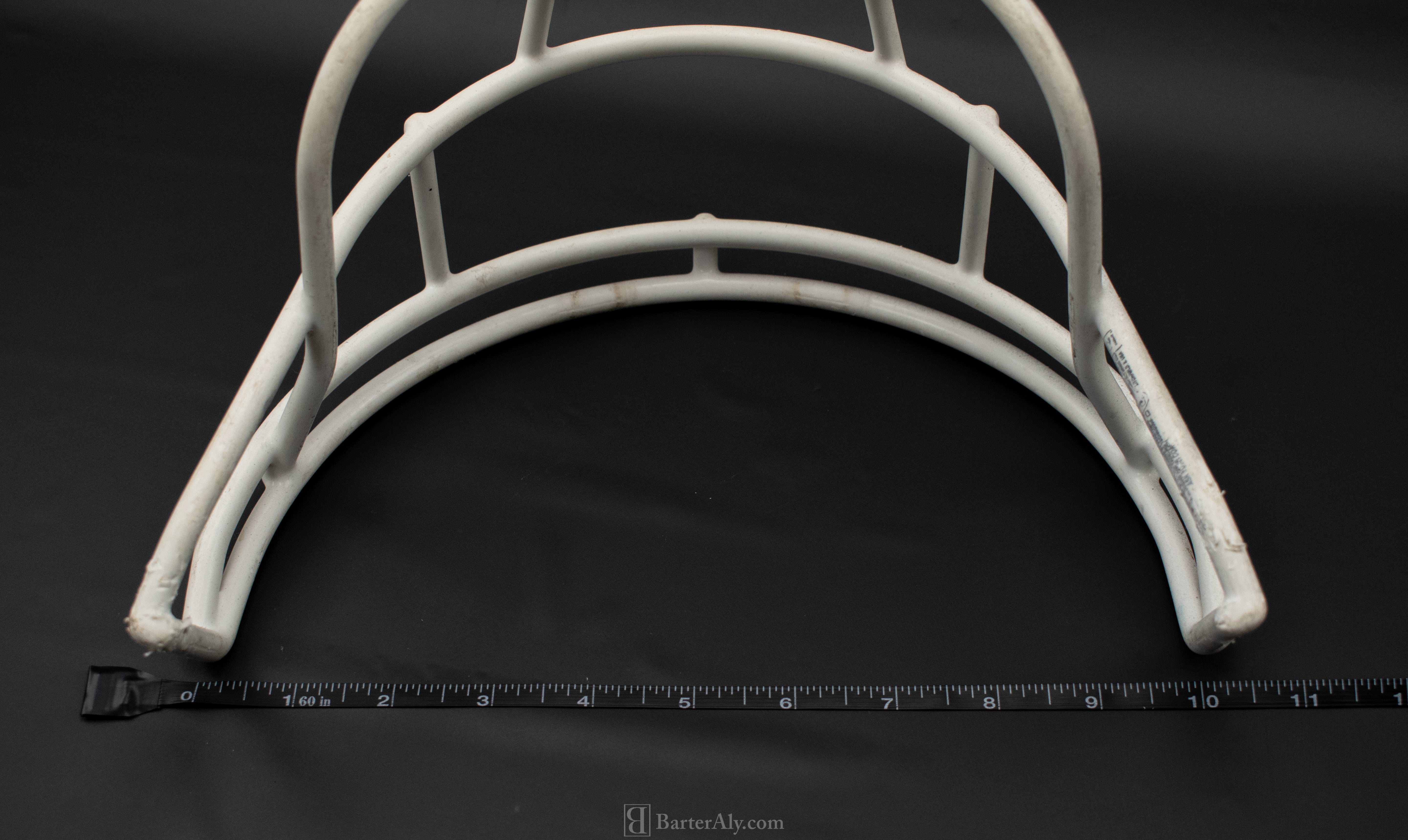 Football Helmet Face Mask White Helmet Face Cover Metal 10in