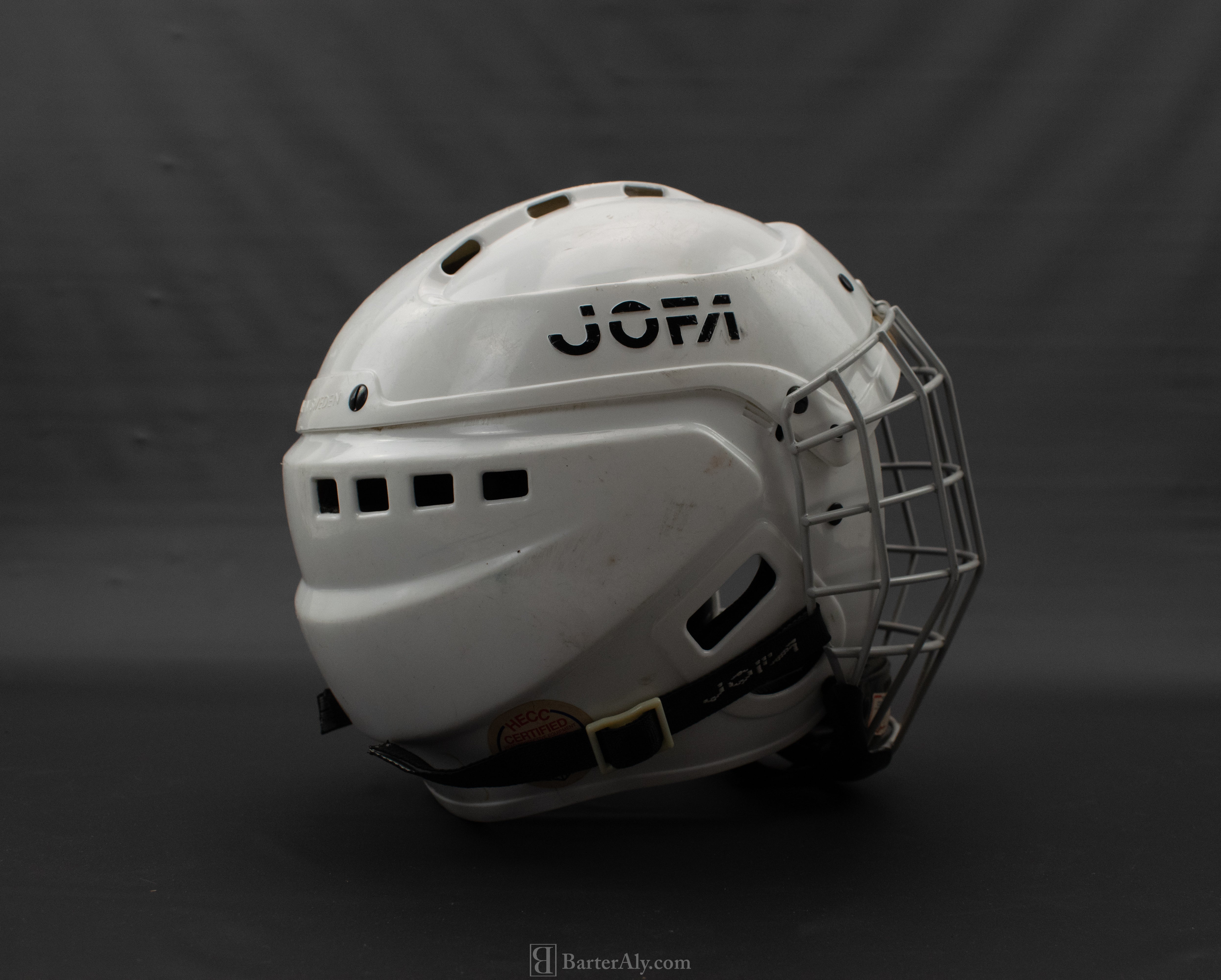 Hockey Helmet 395 Jr 6 1/2 - 7 1/4 White Hockey Protective Full Face 55-62