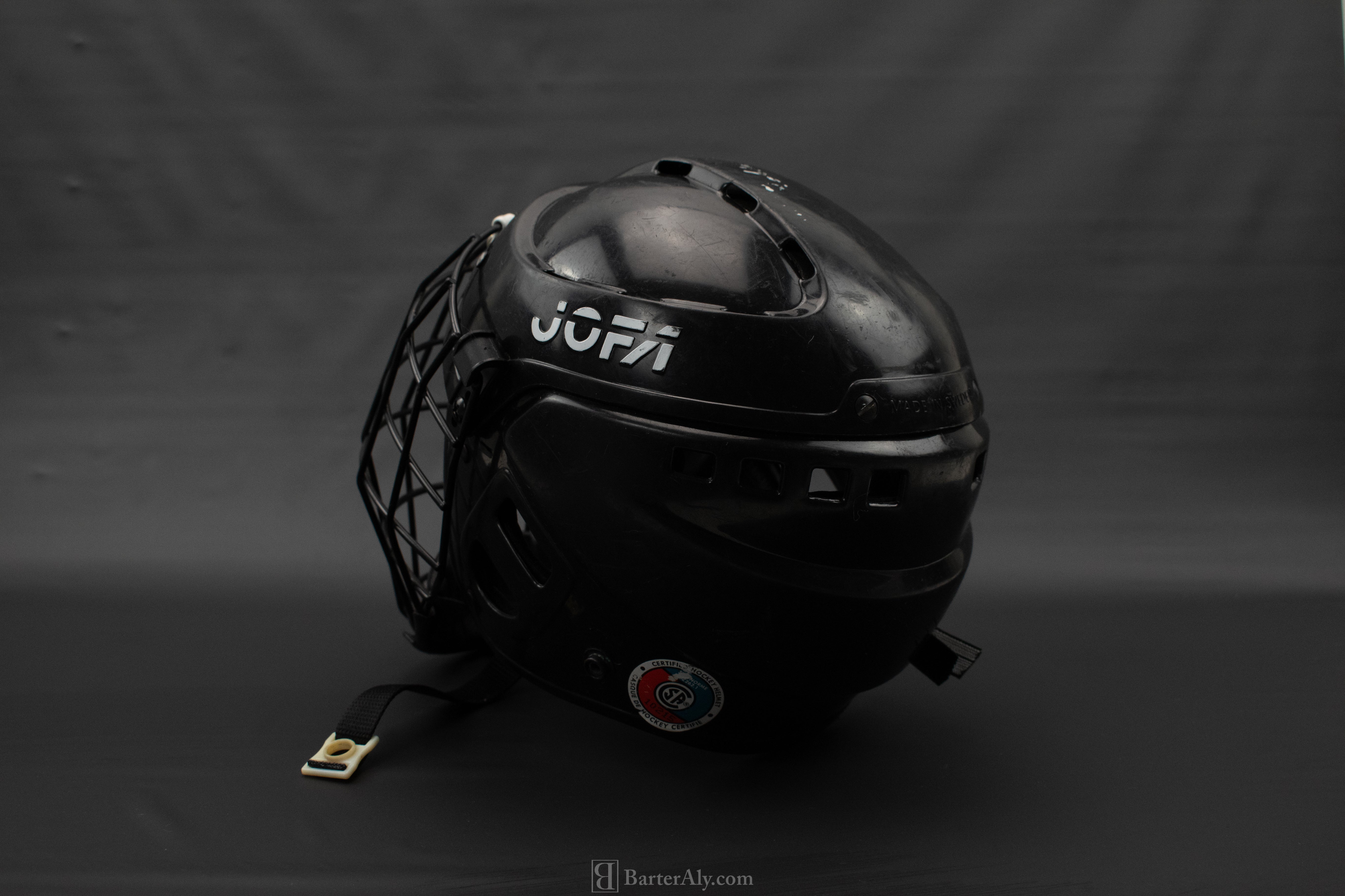 Hockey Helmet 395 Jr 6 1/2 - 7 1/4 Black Hockey Helmet Size 55-62