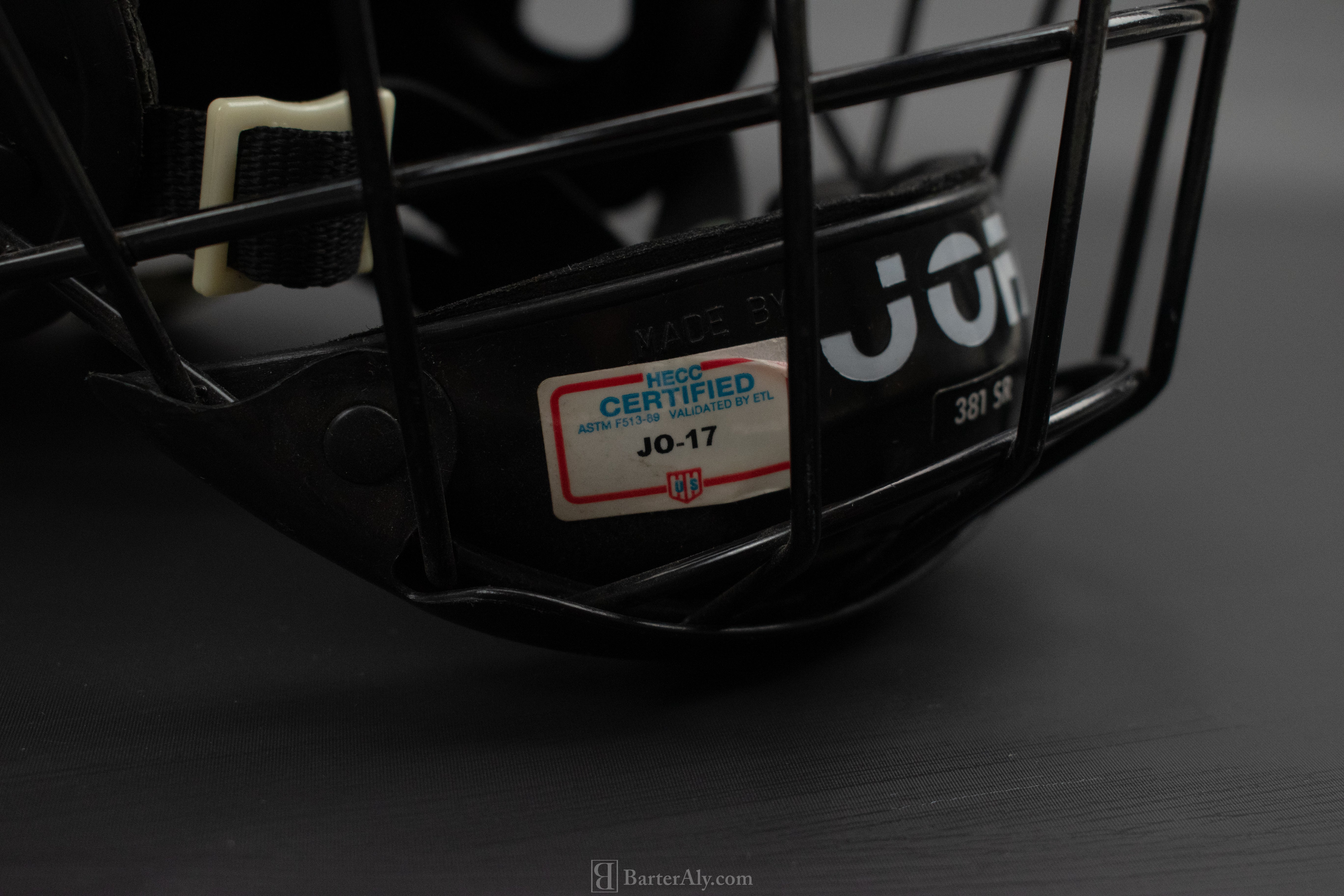Hockey Helmet 395 Jr 6 1/2 - 7 1/4 Black Hockey Helmet Size 55-62