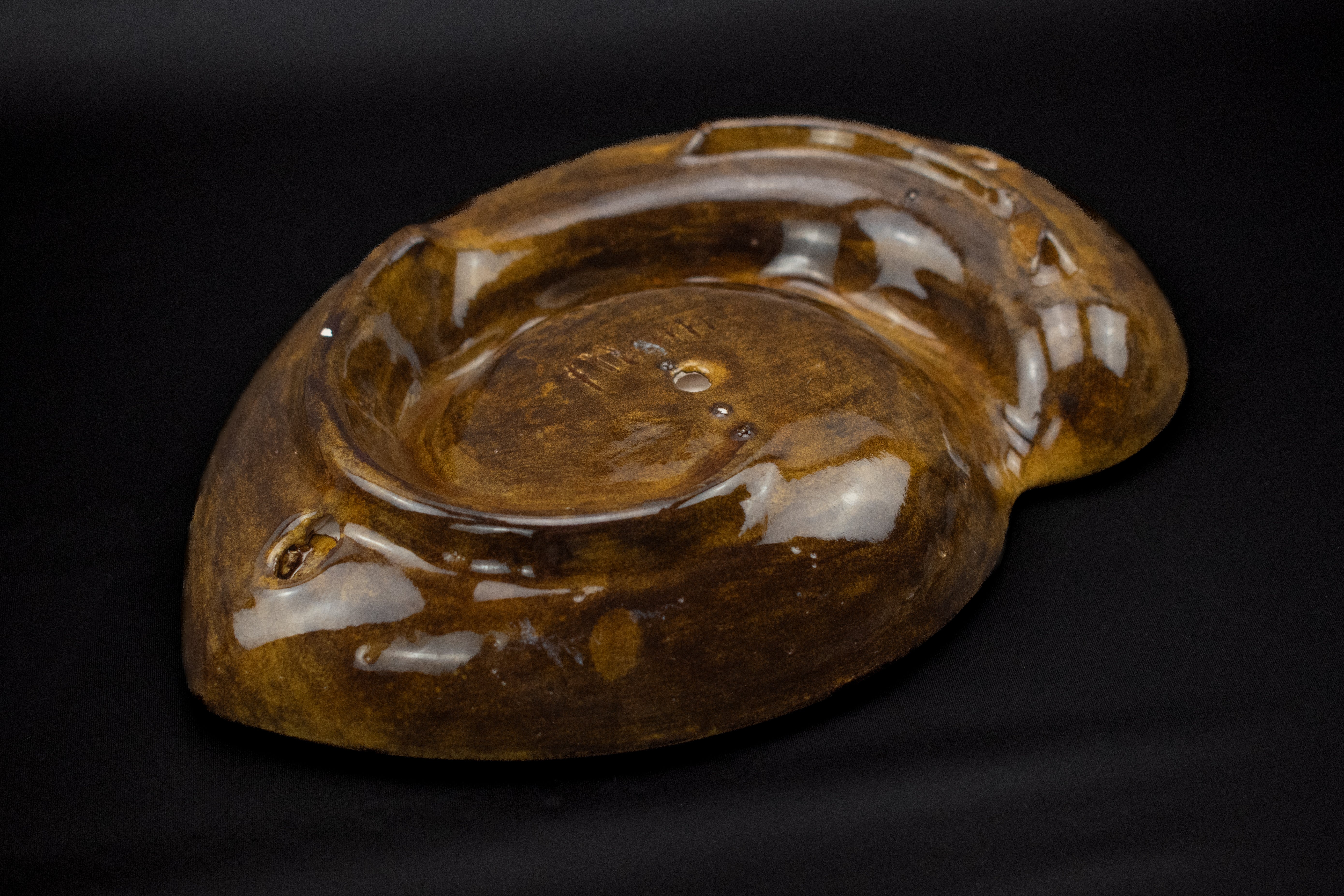 Brown Ash Tray Used Custom made ash Bowl
