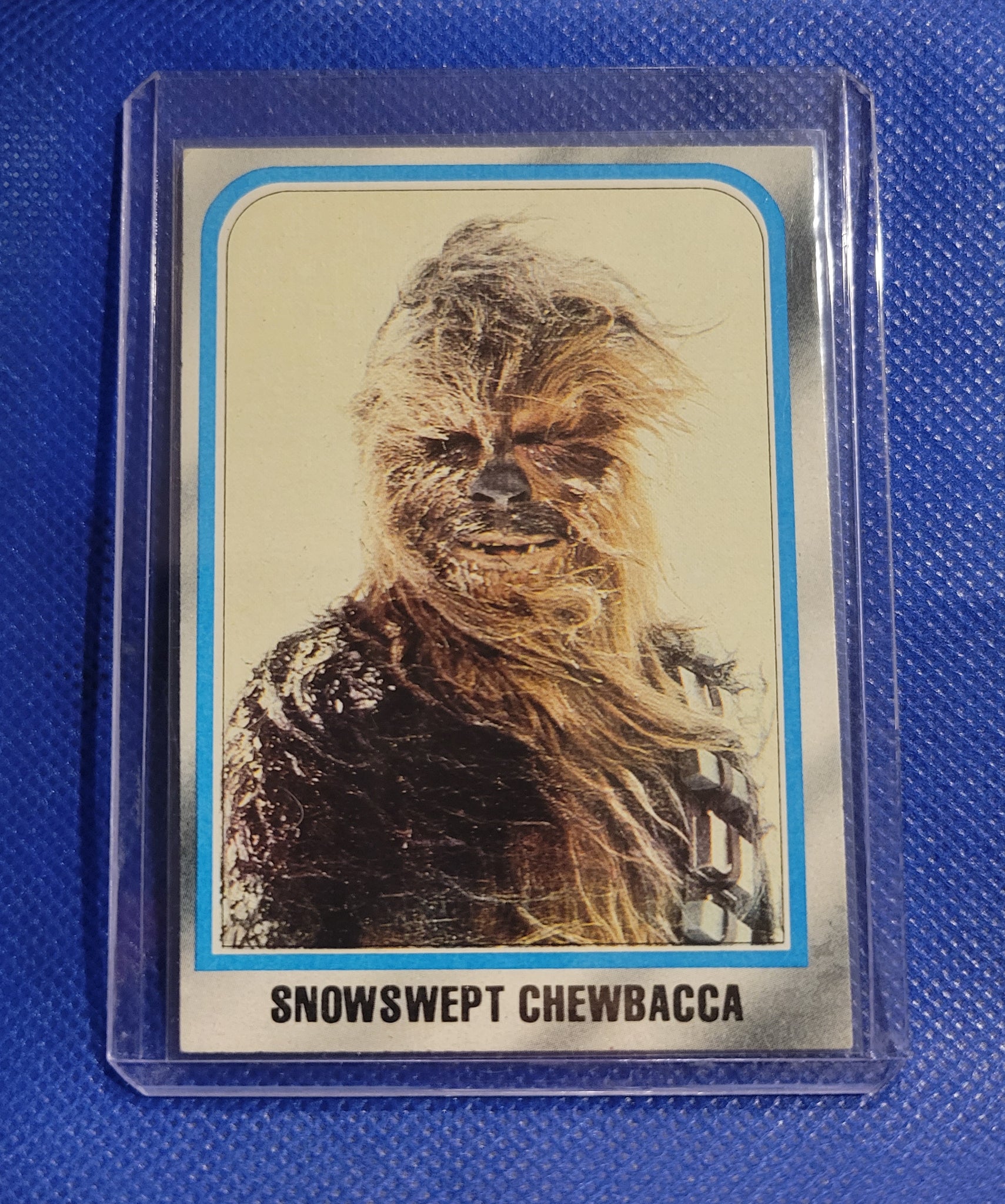 Star Wars The Empire Strikes Back 1980 Card NO.238 Snow Swept Chewbacca