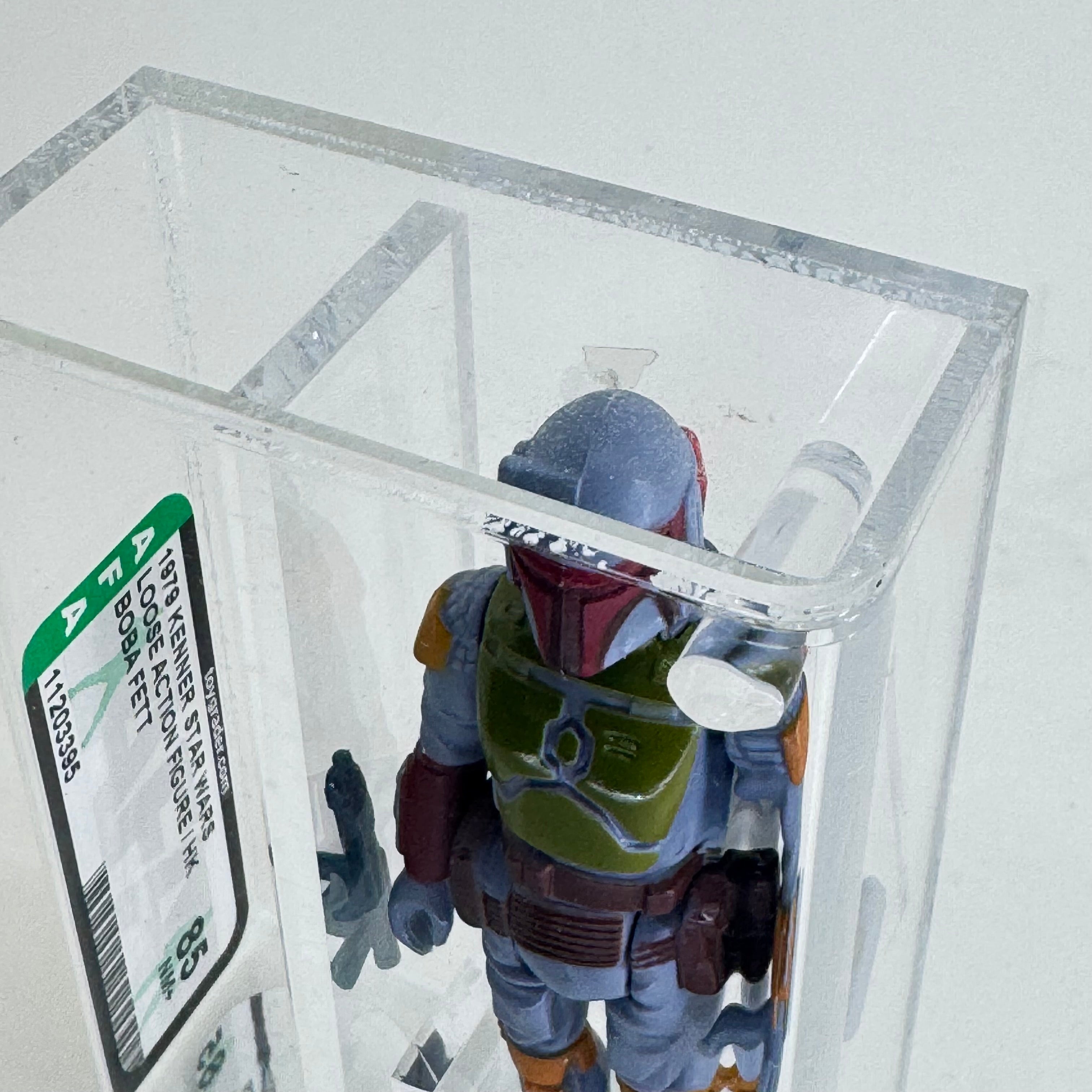 Boba Fett Graded 85 NM Damaged Kenner 1979 AFA Authentic Action Figure