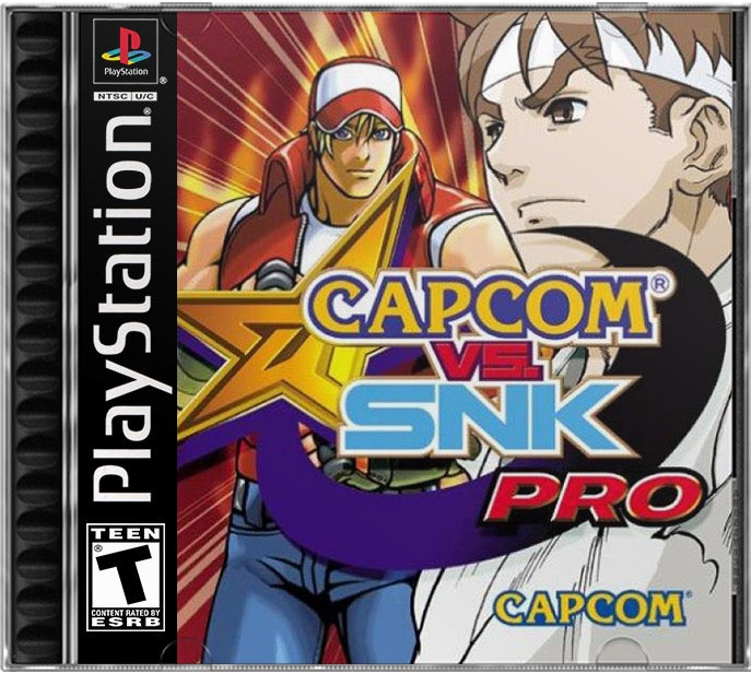Capcom vs. SNK Pro PS1 Sony Playstation 1 Used Video Game