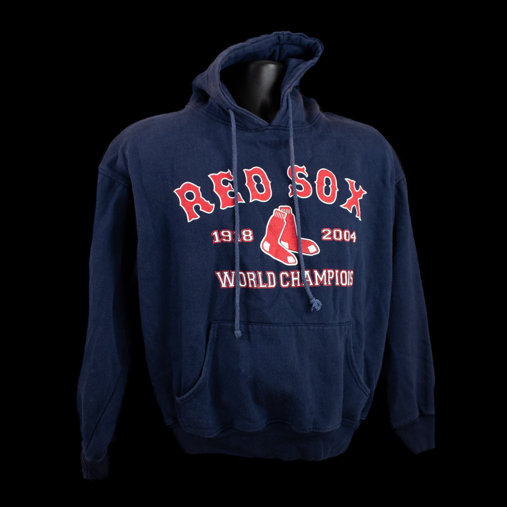 Boston Red Sox KIDS Blue Sweatshirt Hoodie MLB Authentic Large