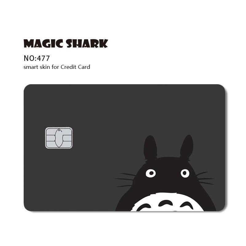 Card Anime Stylish Funny Matte 3M PVC Sticker Film Skin for Credit Card Large Small Chip