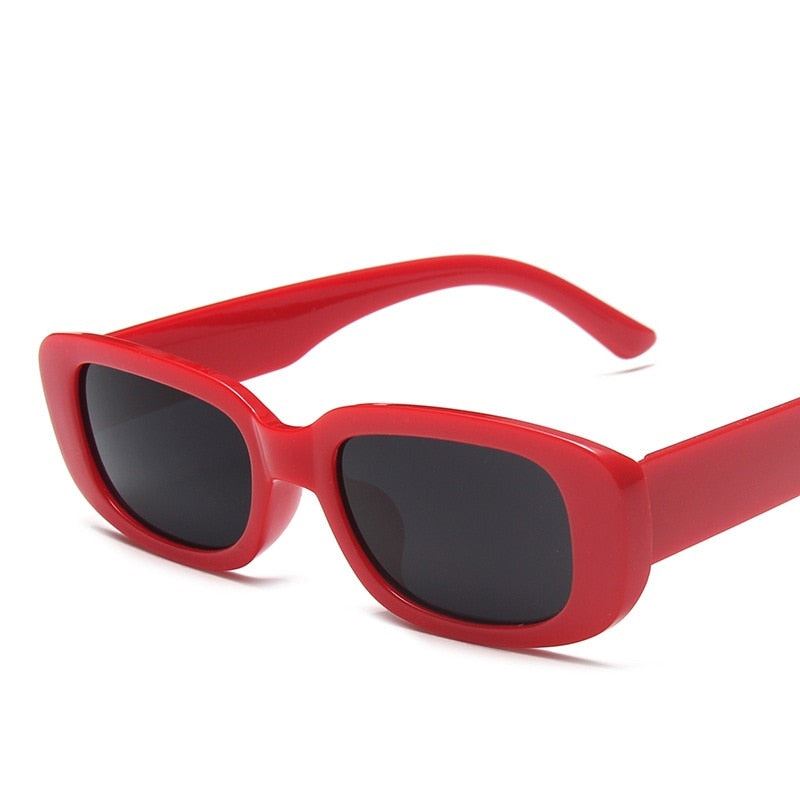 Classic Retro Square Sunglasses Women Brand Vintage Travel Small Rectangle Sun G