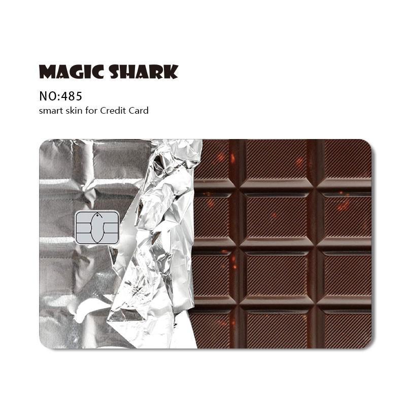 Card Anime Stylish Funny Matte 3M PVC Sticker Film Skin for Credit Card Large Small Chip