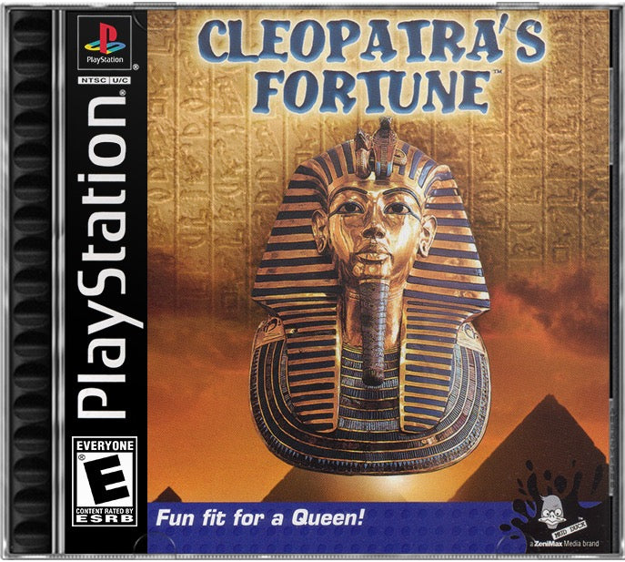 Cleopatra's Fortune PS1 Sony Playstation 1 Used Video Game