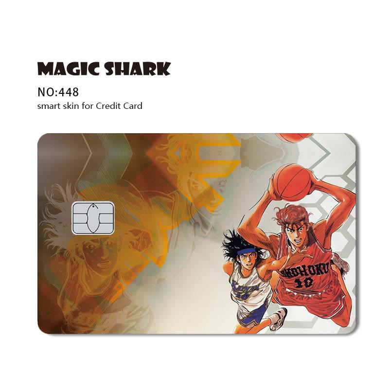 Card Anime Stylish Funny Matte 3M PVC Sticker Film Skin for Credit Card Large Small Chip
