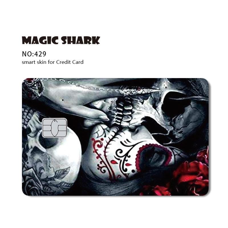 Card Anime Stylish Funny Matte 3M PVC Sticker Film Skin for Credit Card Large Small Chip