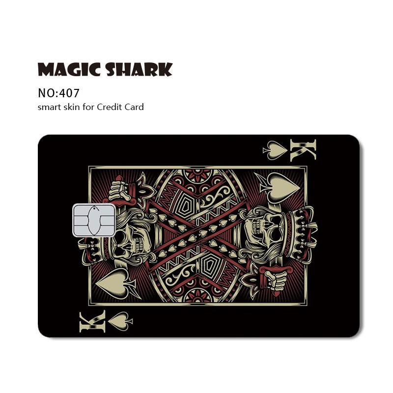 Card Anime Stylish Funny Matte 3M PVC Sticker Film Skin for Credit Card Large Small Chip