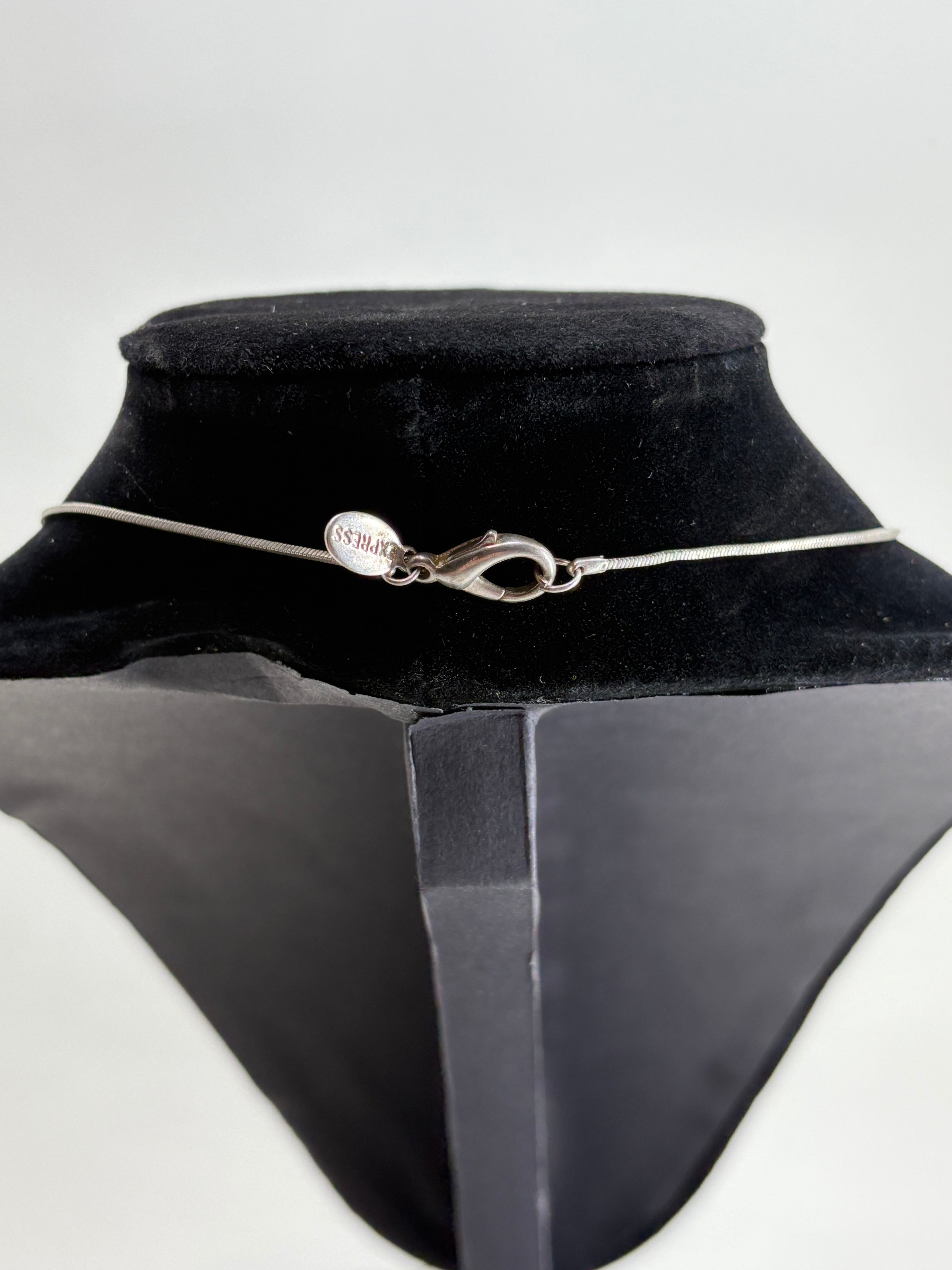 Retro Y-2k Style Necklace with Heart Pendant 11"