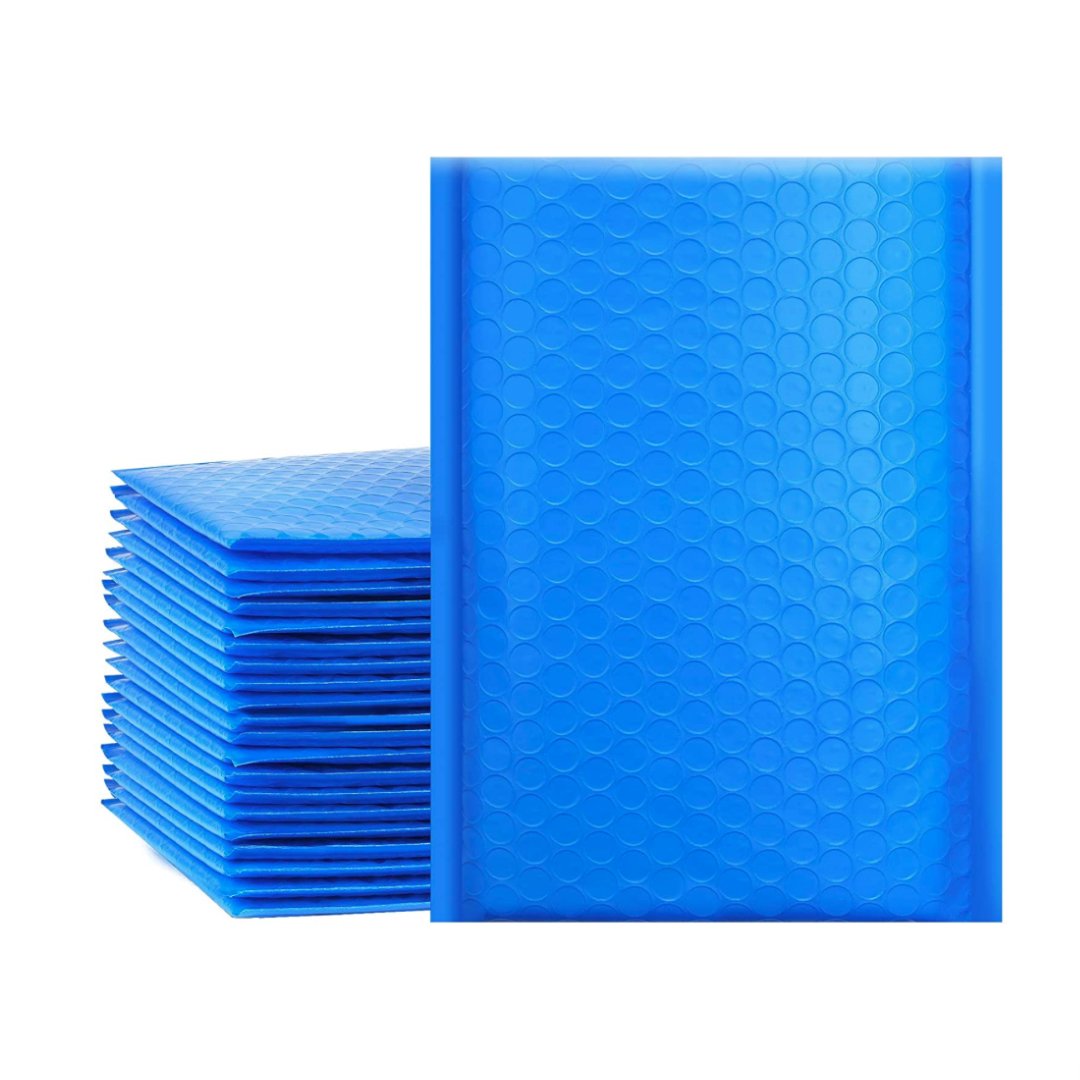 Blue 6 x 10 Bubble Mailers - 50pc