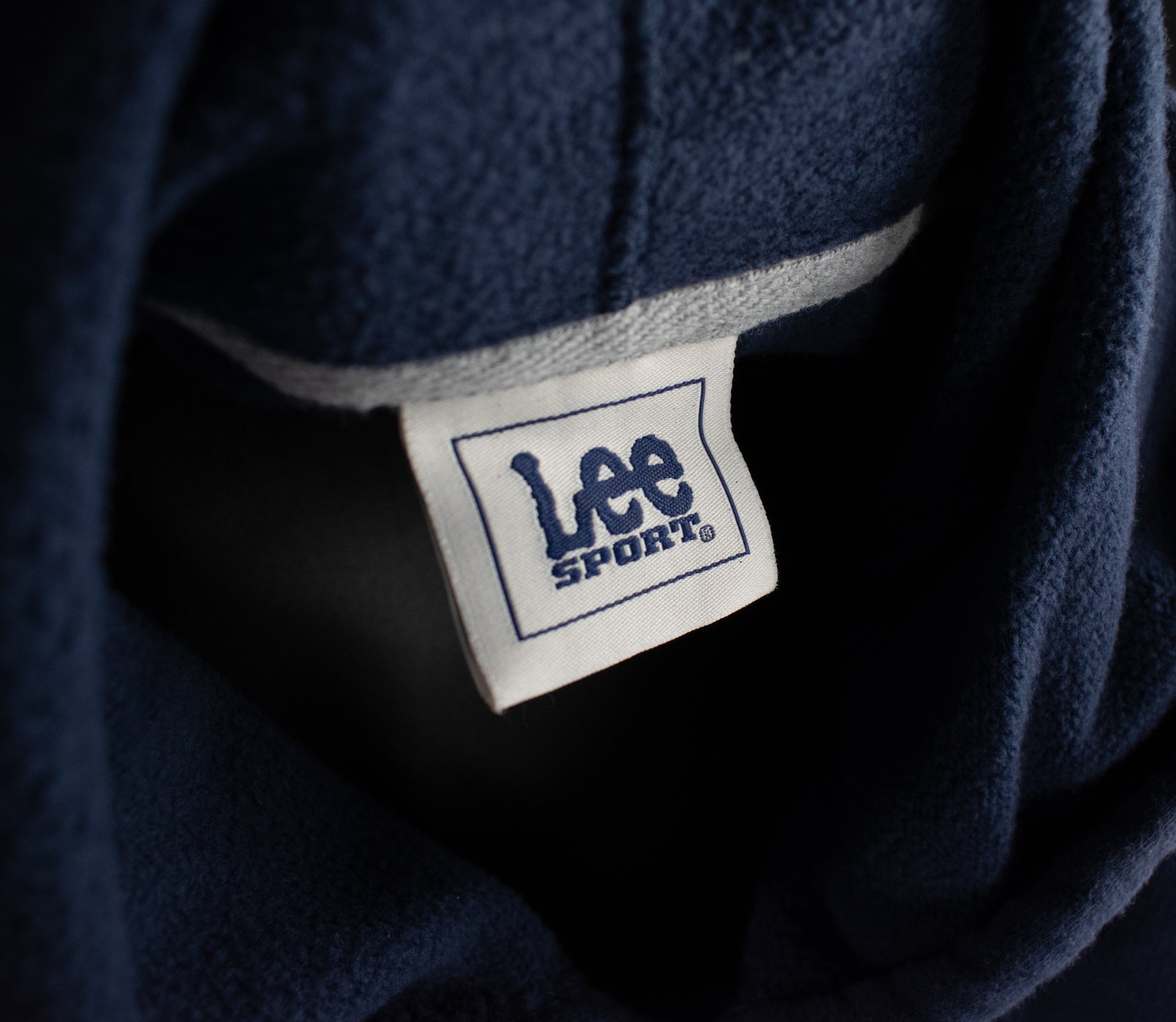 Lee Brand New York Yankees MLB Baseball Blue Sweatshirt Hoodie Blue Pullover Adult LARGE