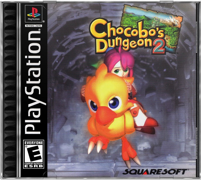 Chocobo's Dungeon 2 PS1 Sony Playstation 1 Used Video Game