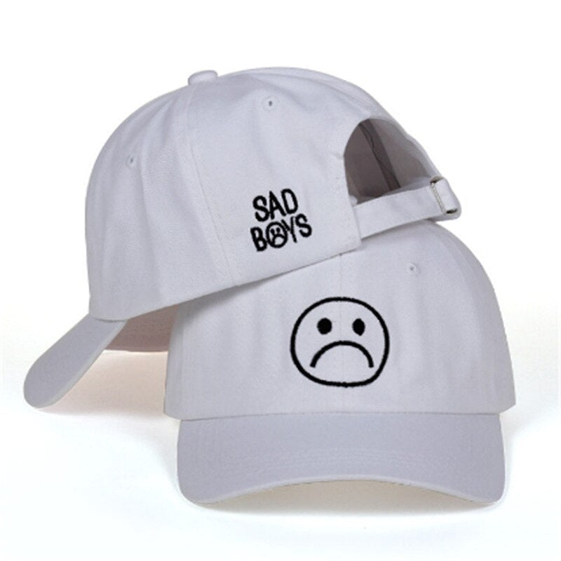 Cartoon Smile Face Baseball Caps For Men Women Fashion Kpop Snapback Hip Hop Caps 100%Cotton Streetwear Sports Funny Dad Hat