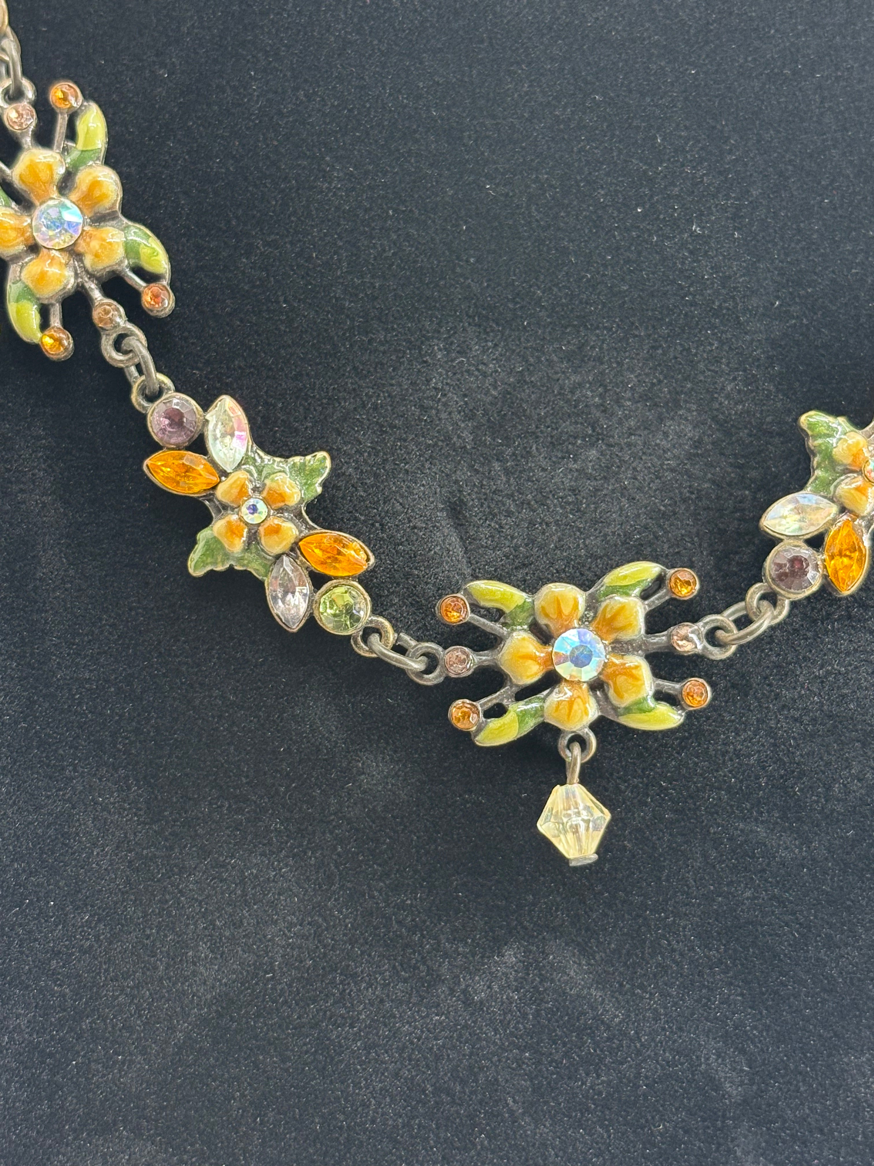 Vintage Cookie Lee Necklace 7.5"