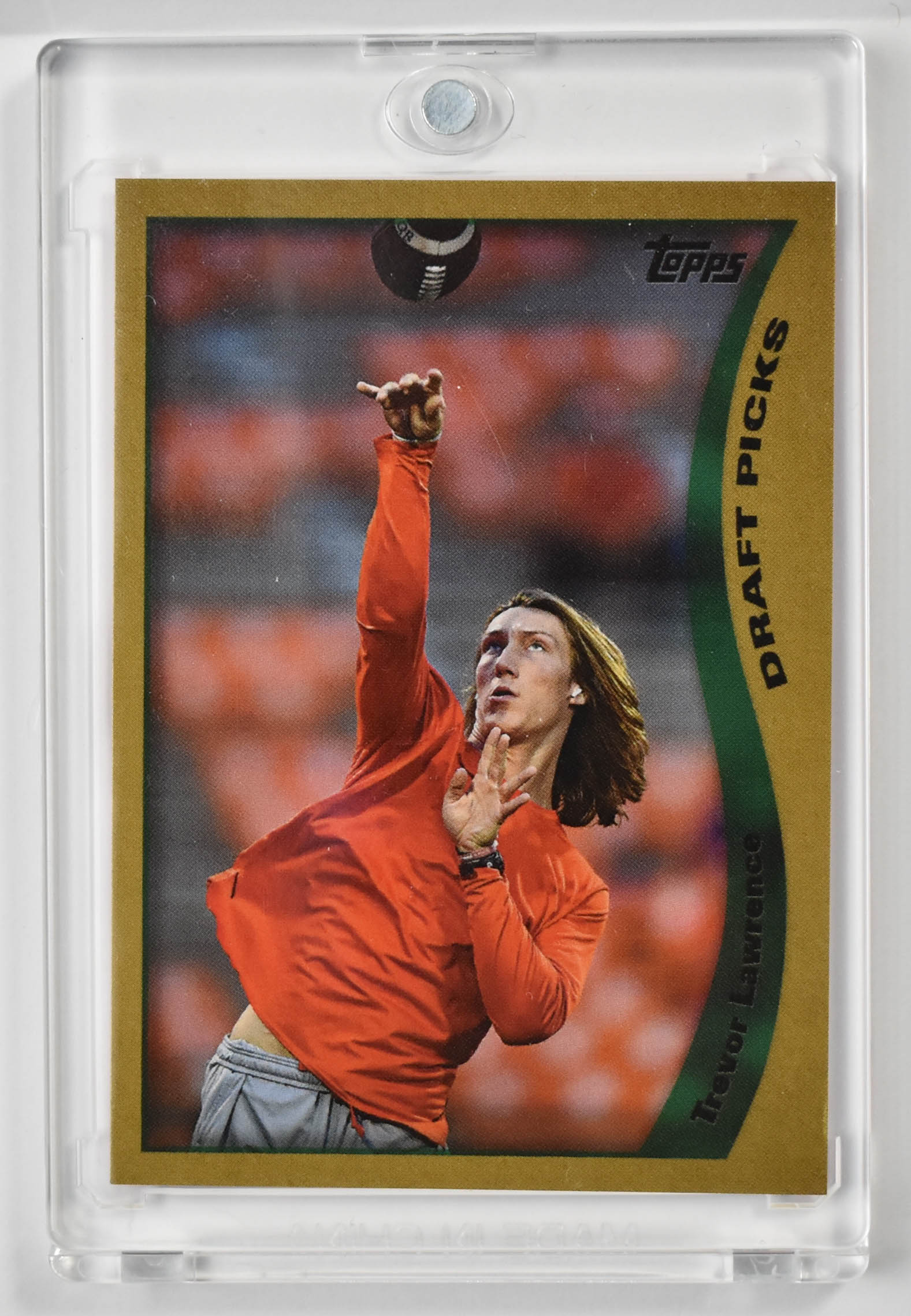 Trevor Lawrence 30 1978 Topps Football Feature Designed with Case