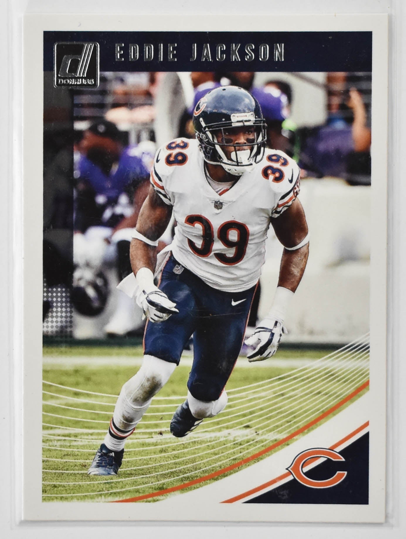 Eddie Jackson Donruss Chicago Bears