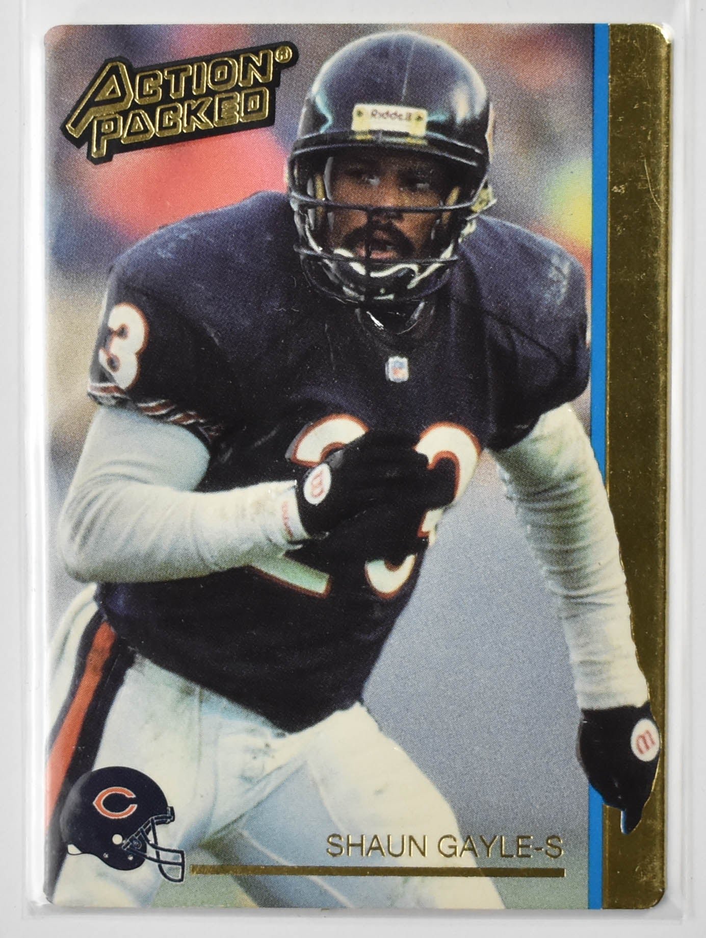 Shaun Gayle Action Packed Chicago Bears