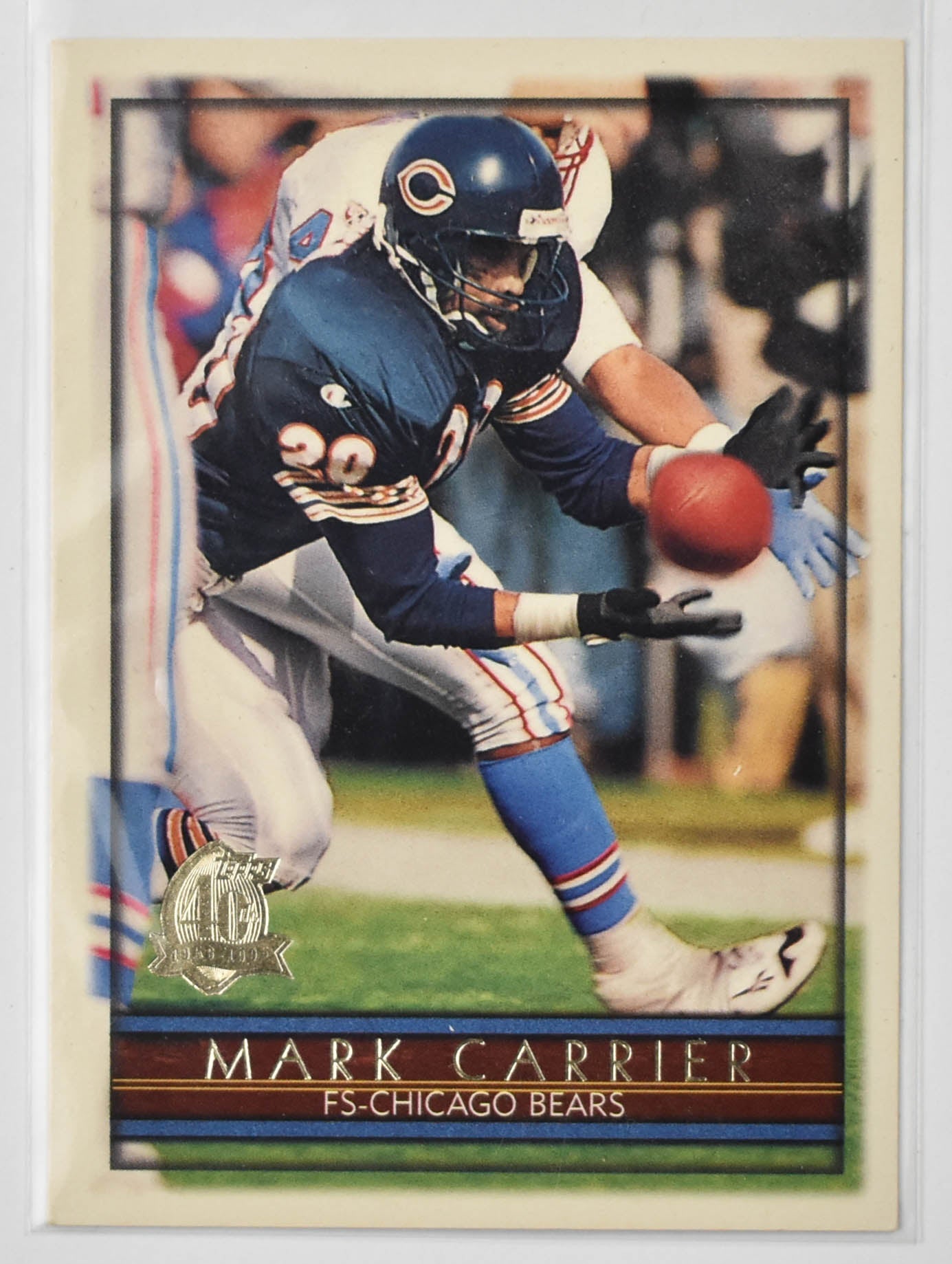 Mark Carrier Chicago Bears Topps