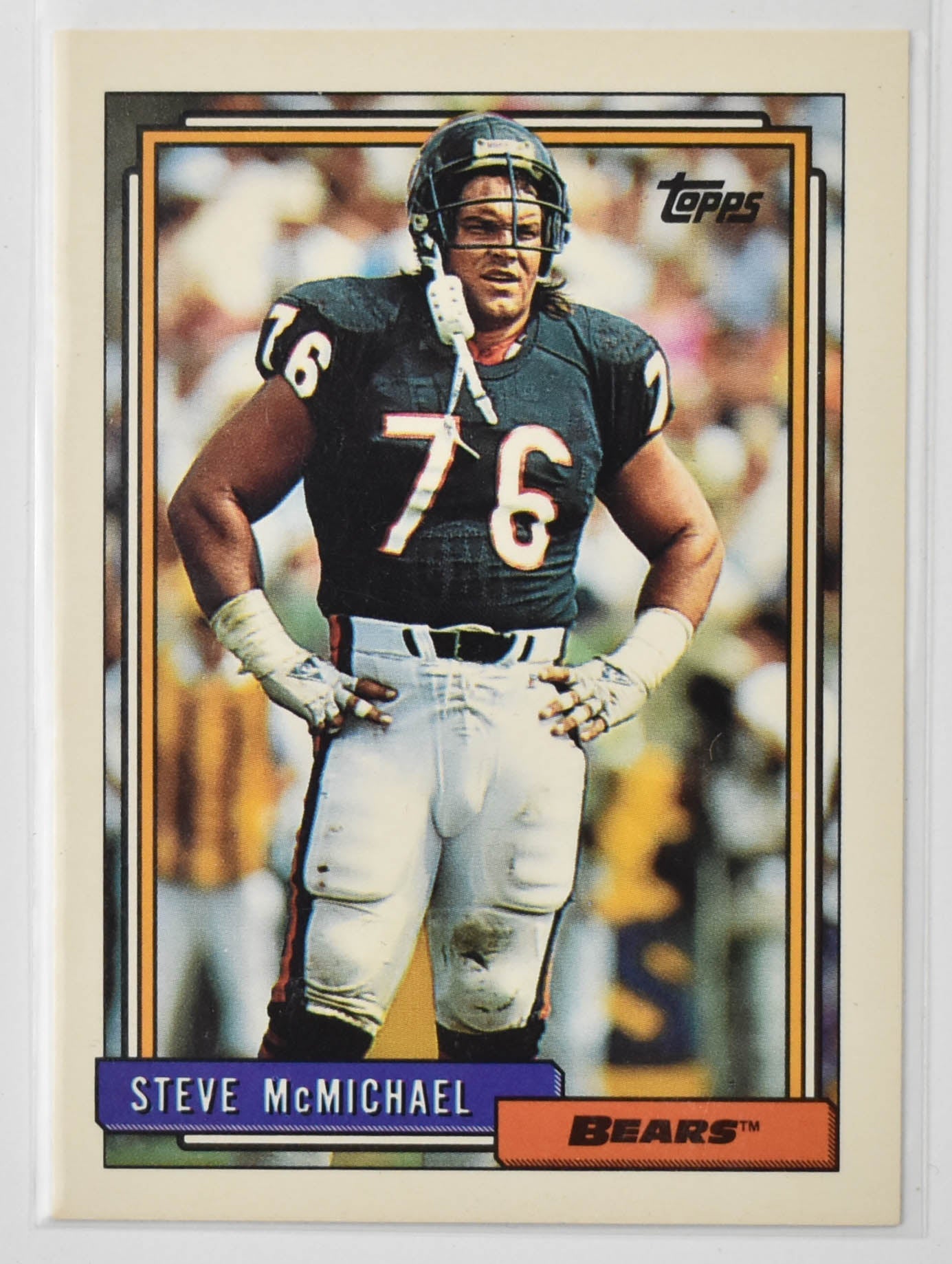 Steve McMichaels Topps Chicago Bears