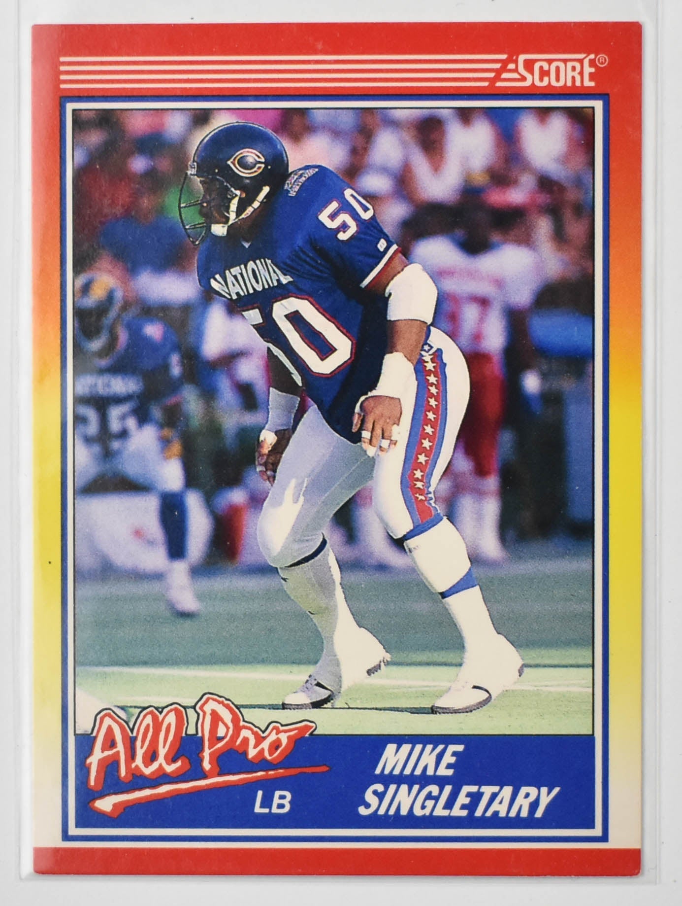 Mike Singletary Score All Pro Chicago Bears