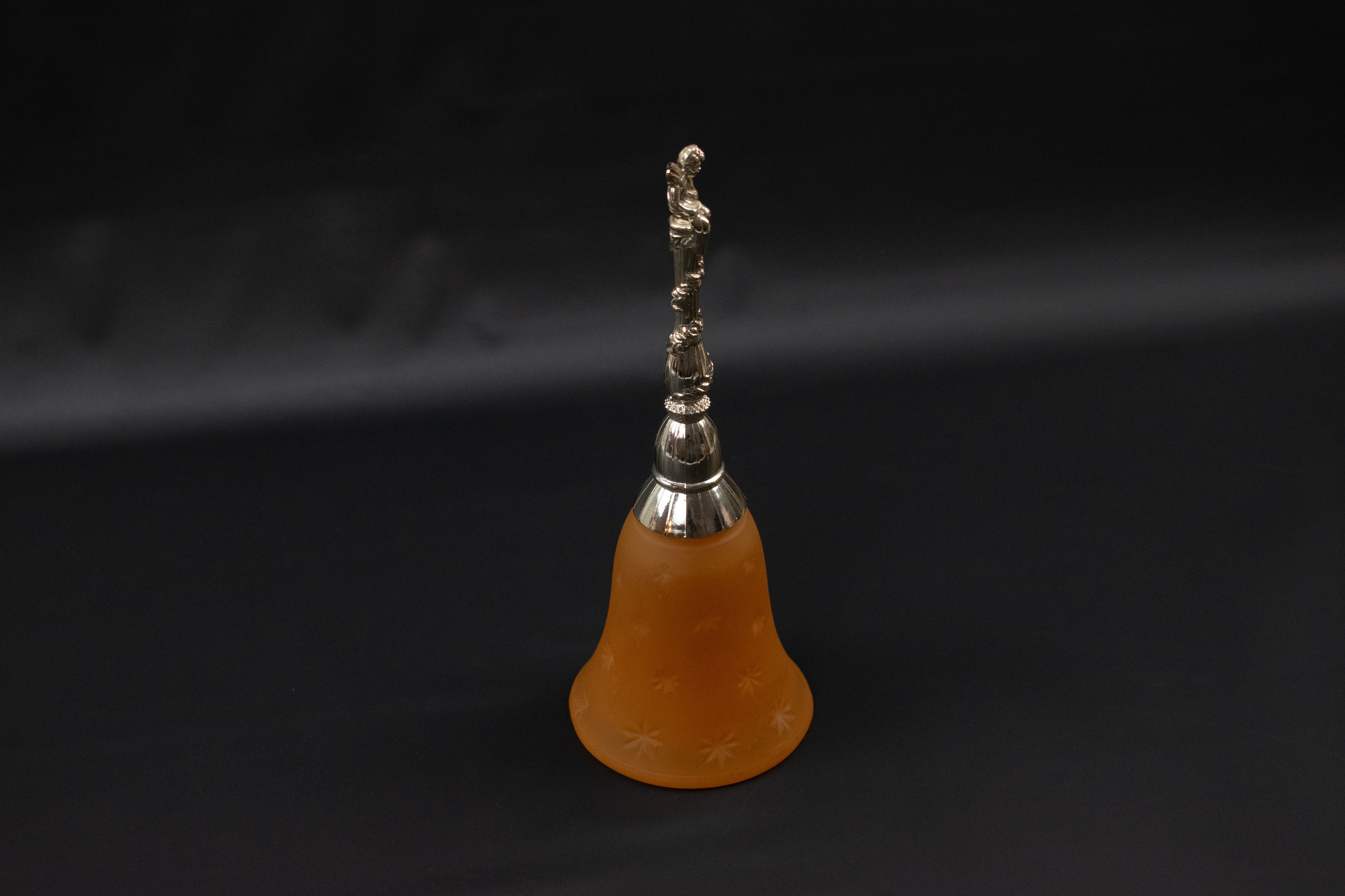 Avon Bottle Used Glass Bell Heavenly Decanter