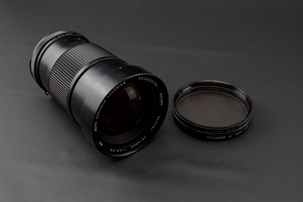 Vivitar Kalimar 67 MM 28-85MM Japan No. 22239162 Auto Variable Focusing