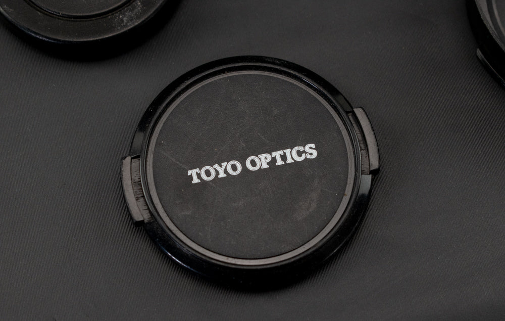 Vintage Camera Lenses Caps Lot Used Minolta Toyo Optics Canon Japan