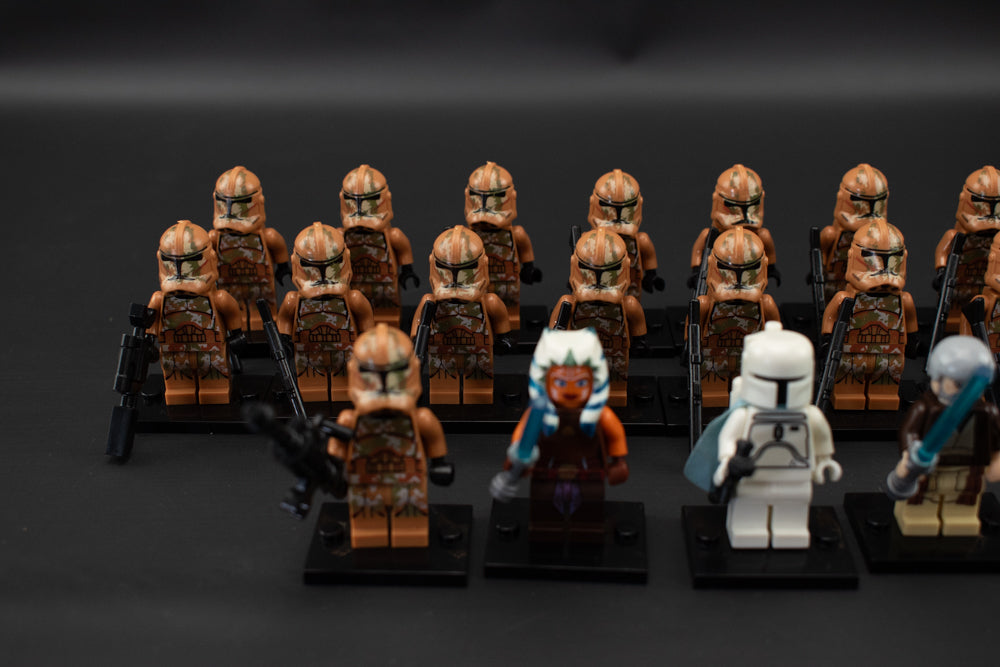 Star Wars Mini Figure 23Pc Lot Compatible with Legos Brown