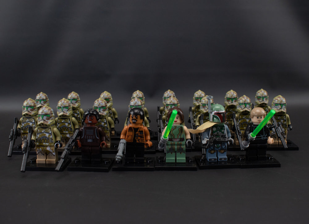 Star Wars Mini Figure 22pc Lot Compatible with Legos Green