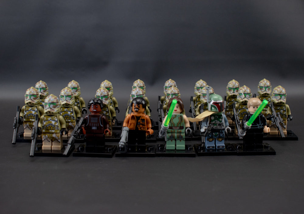 Star Wars Mini Figure 22pc Lot Compatible with Legos Green