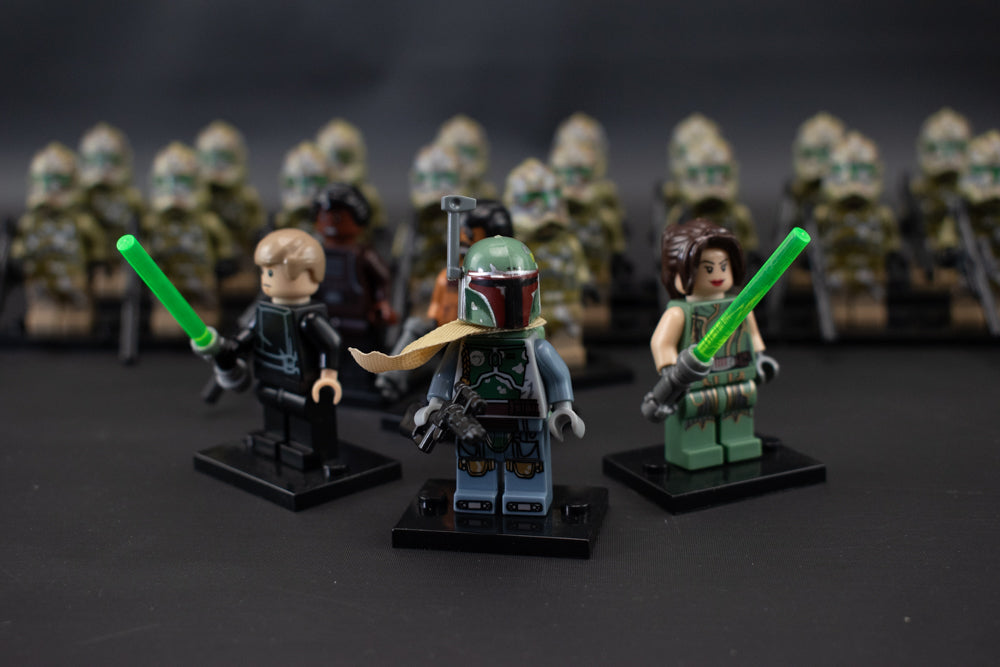 Star Wars Mini Figure 22pc Lot Compatible with Legos Green