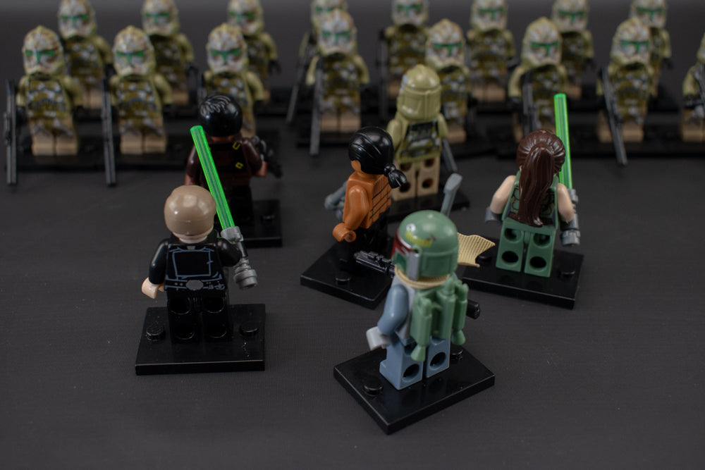 Star Wars Mini Figure 22pc Lot Compatible with Legos Green