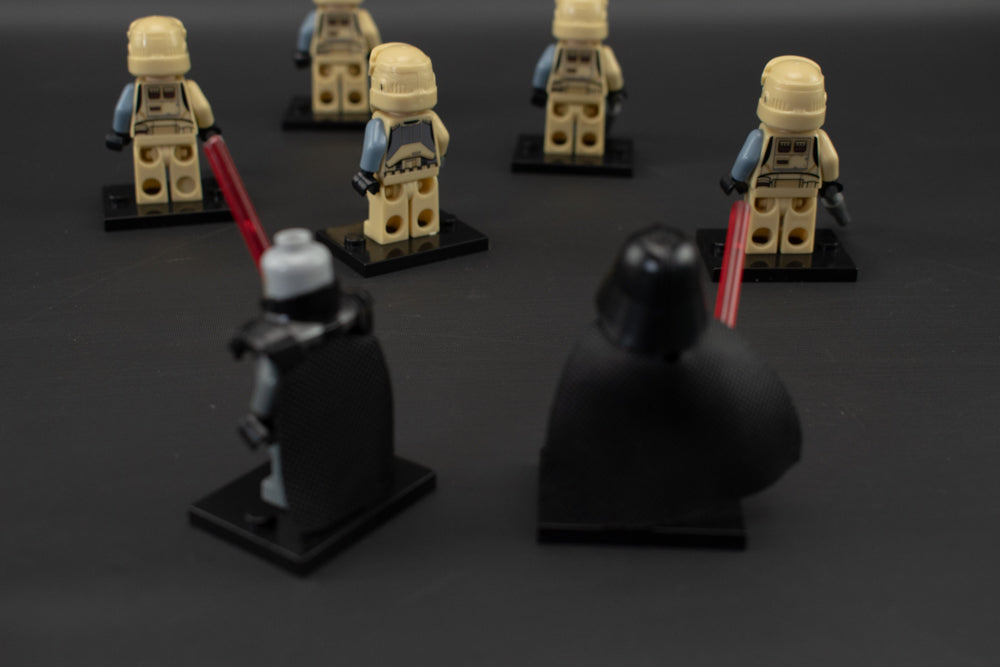 Star Wars Mini Figure Lot Compatible with Legos 7 Pc Figure Set