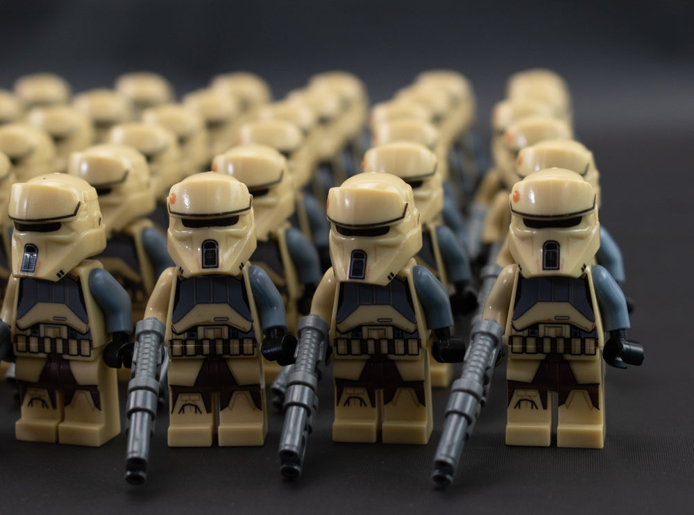 Star Wars Mini Figure 62Pc Lot Compatible with Lego Beach Sand Troopers