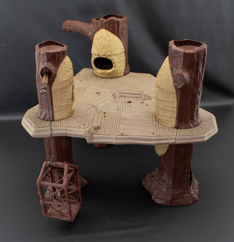 Star Wars Endor Ewok Village ROTJ 1983 Kenner Vintage Playset
