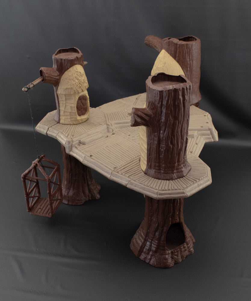 Star Wars Endor Ewok Village ROTJ 1983 Kenner Vintage Playset