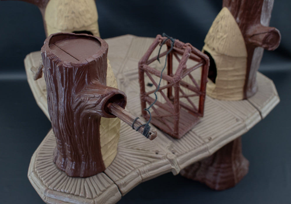 Star Wars Endor Ewok Village ROTJ 1983 Kenner Vintage Playset