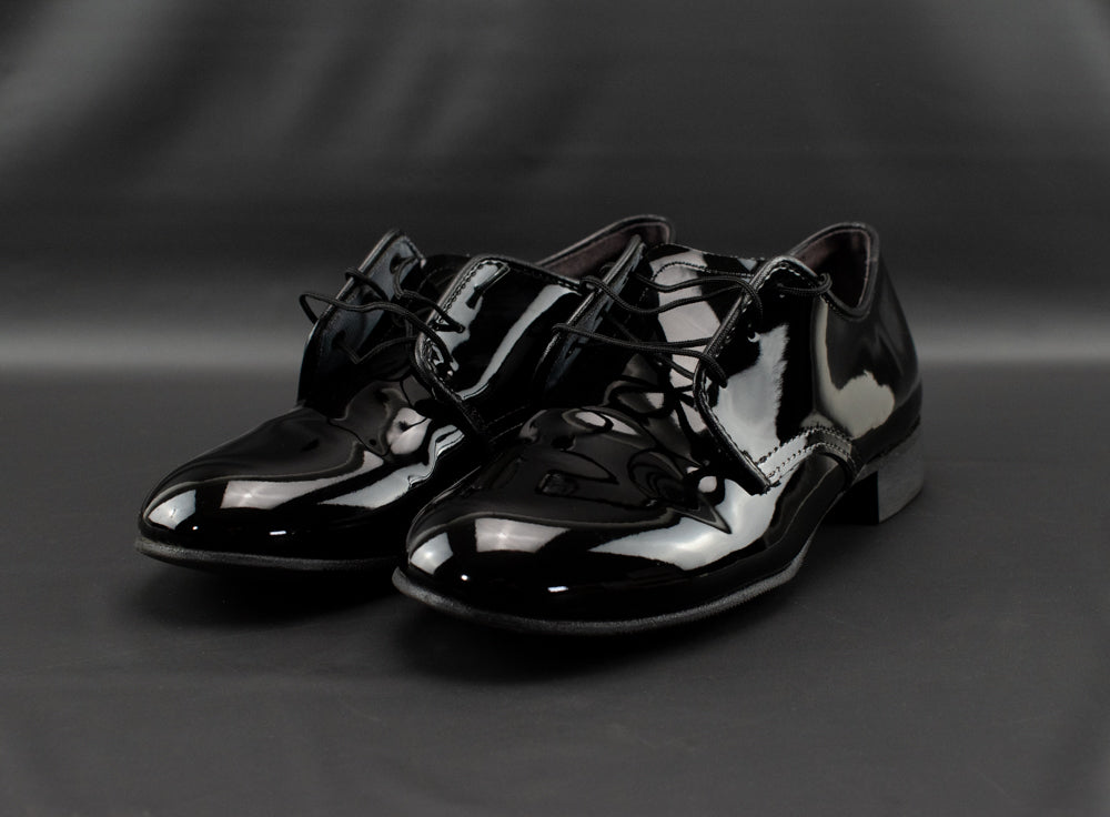 Dress Shoes ASU Army Female Size 5 Shinny Gloss Black Shoes