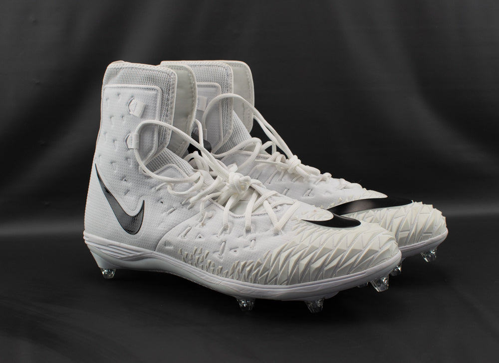 Nike Force Savage Pro Shark White Bottoms PRMO football cleats Size 17