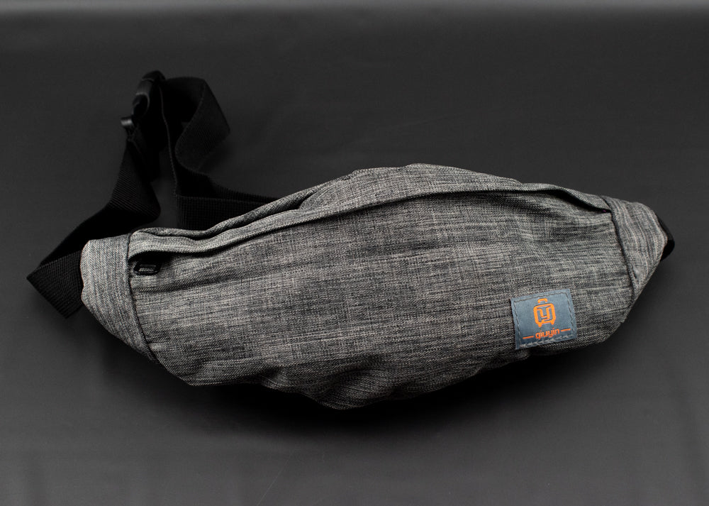 Fanny Pack Grey Belt Bag Waist Bag Bum Bag Hip Bag New Unused