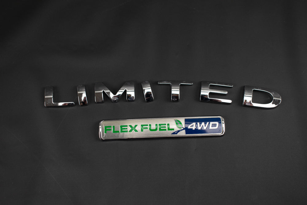 Limited Ford Explorer Badges Flex Fuel