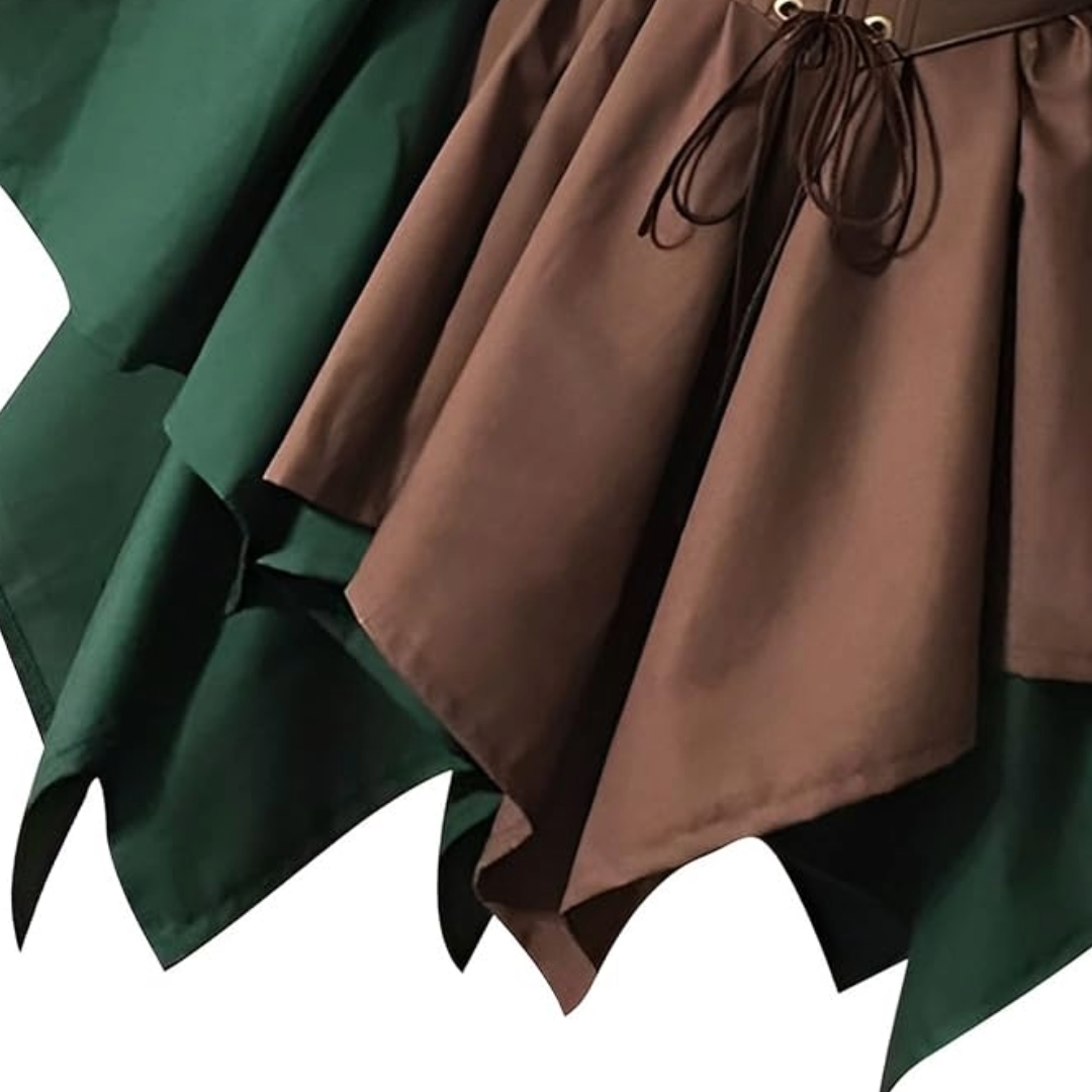 Medieval Renaissance Larping Cosplay Dress Up Clothing Wear Green