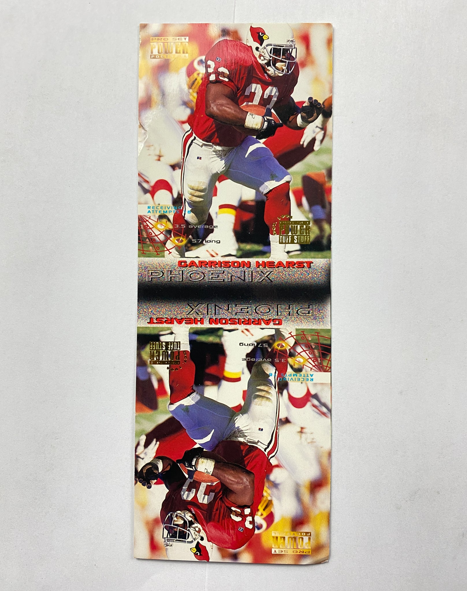 1994 Pro Set Power National Promos Garrison Hearst #NNO Phoenix Cardinals UNCUT