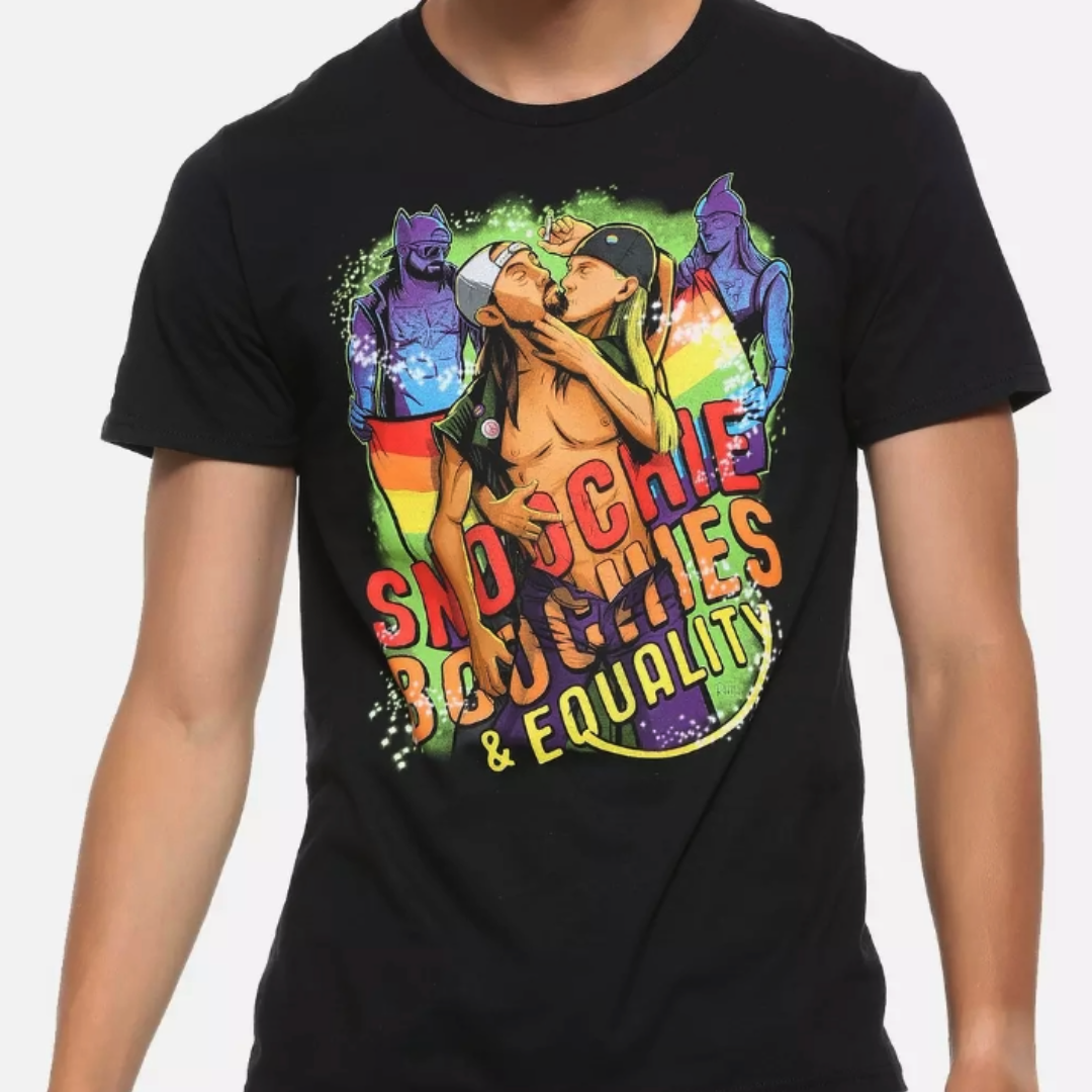 Jay and Silent Bob Mens T-Shirt NEW Hot Topic Exclusive Tee Adult Black XL XXL